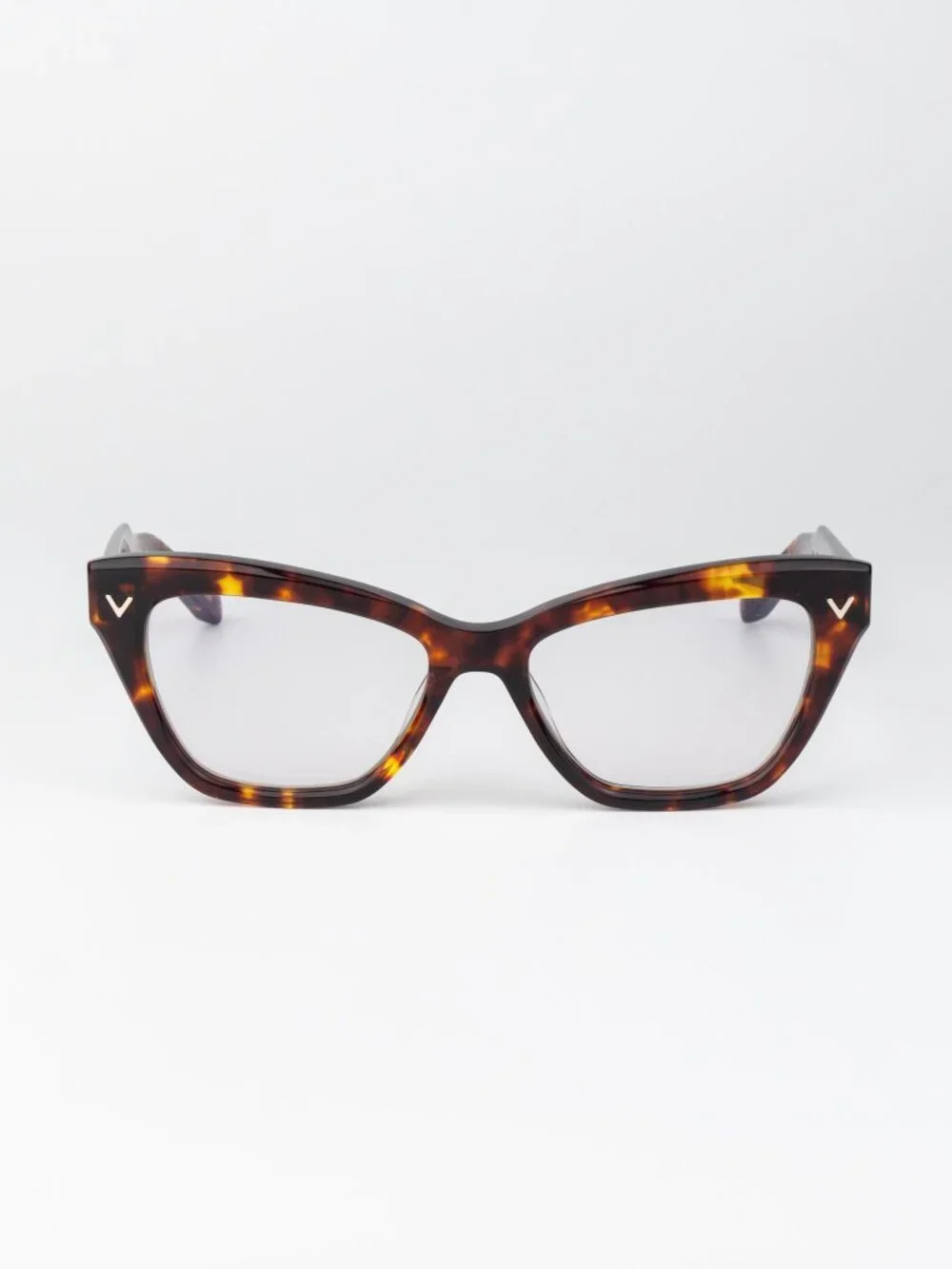Valentino Women Eyeglasses Havana Cat Eye V-TALE VLX-140 B
